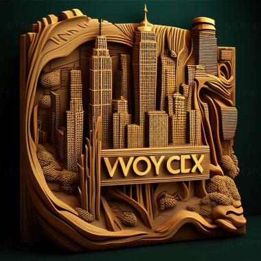 3D модель Гра Tycoon City New York (STL)